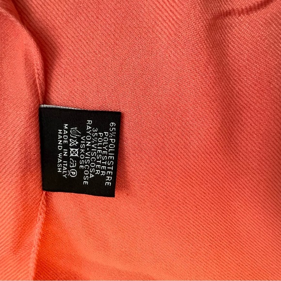 Pashmina Shawl, Coral - Picture 9 of 10